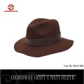 2016 Good quality Wholesale Winter Women Large Brim Wool Fedora Hat